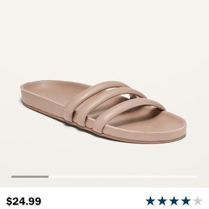 OLD NAVY FAUX LEATHER SANDALS 🩴
